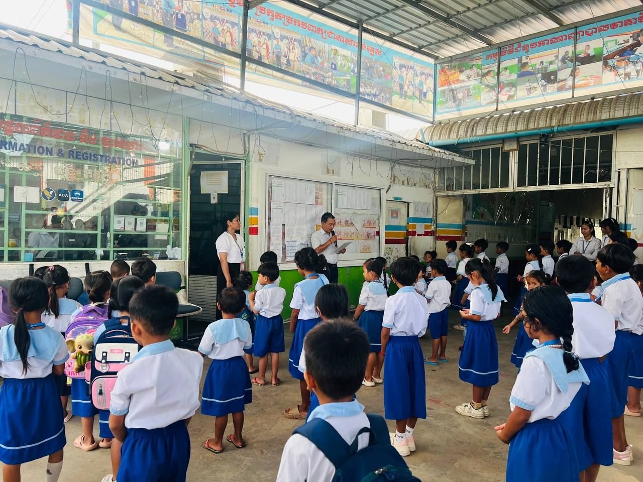 ការអប់រំណែនាំ និងផ្តល់ដំបូន្មានដល់សិស្សានុសិស្សមុនប្រឡងពាក់កណ្តាលវគ្គសិក្សា