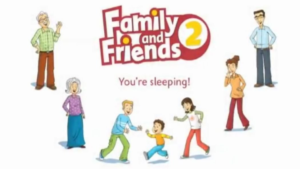 You're sleeping!